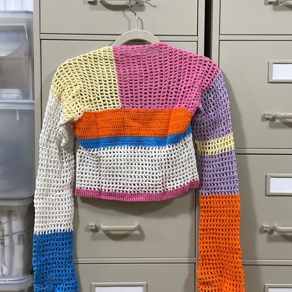 BRAND NEW Scarlet & Sam Handmade Crochet Top - Small - Picture 3 of 4